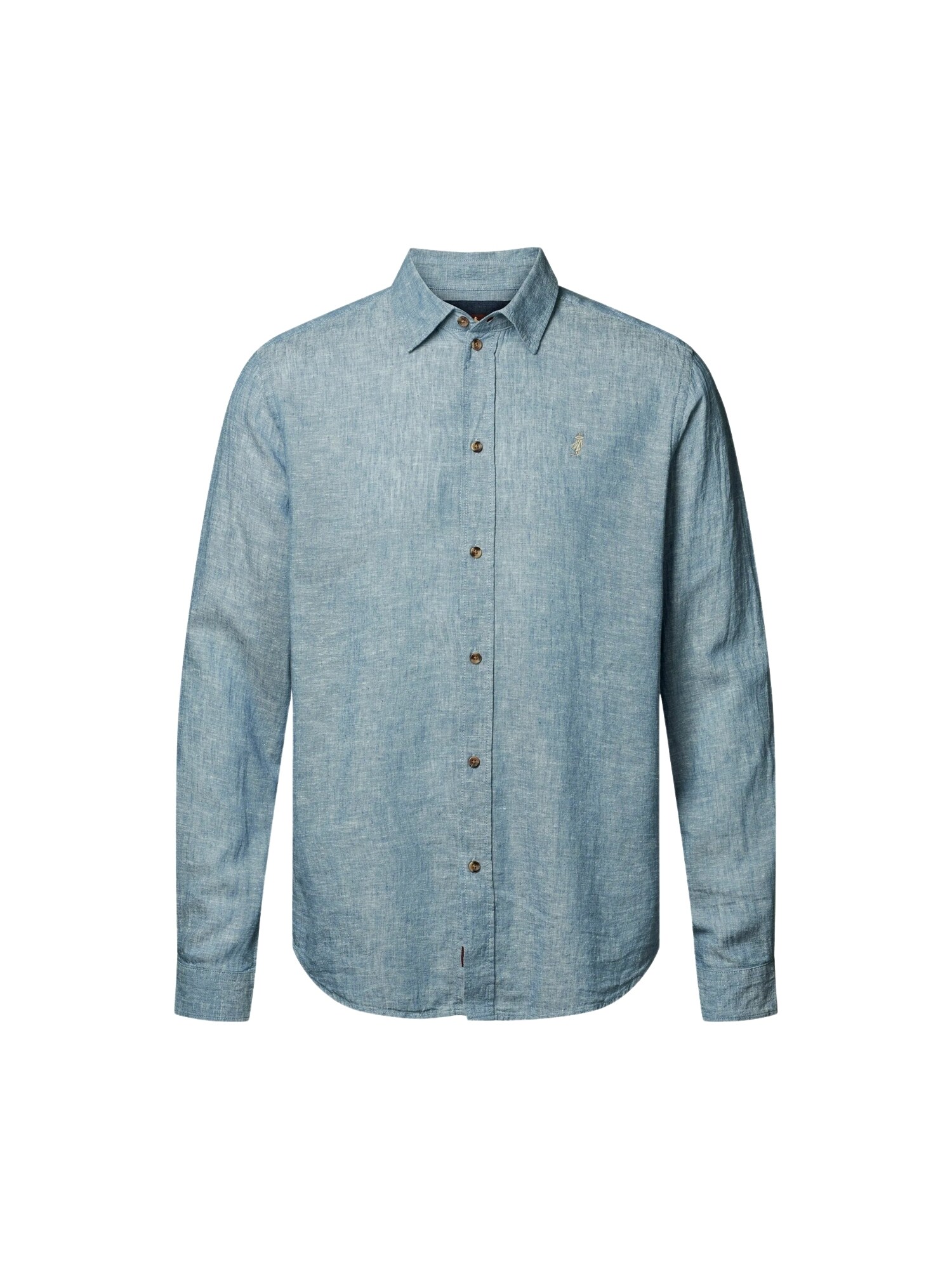 MCS Camisa 'MCDean'  azul ahumado