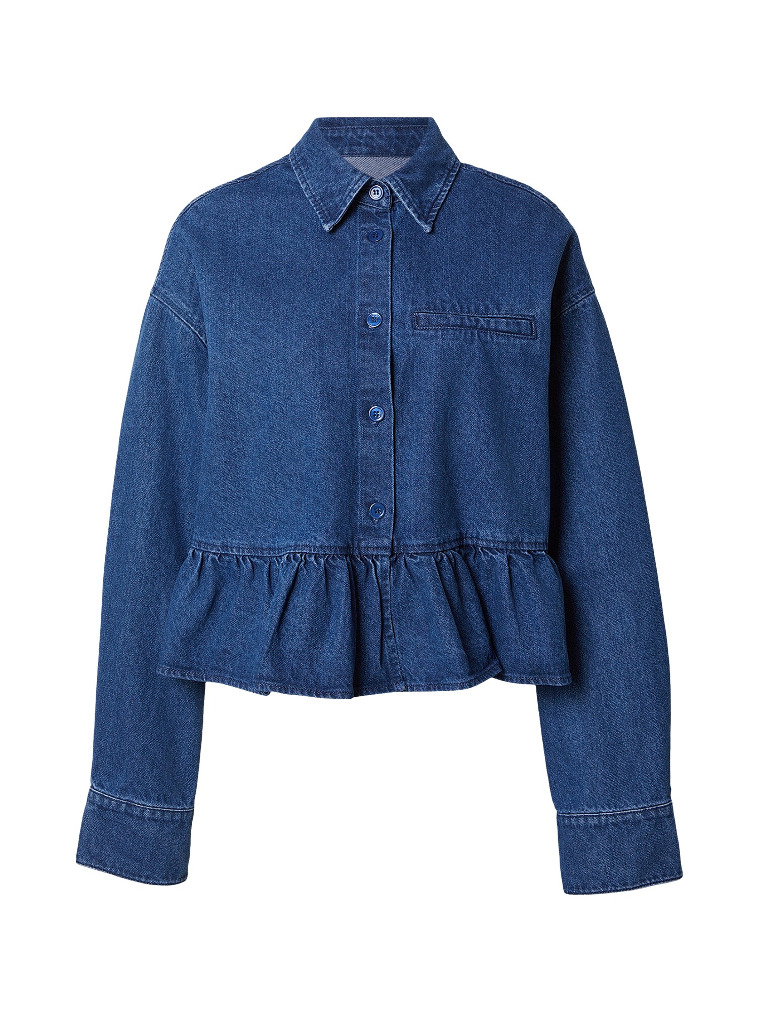 EDITED Bluză 'Bibi'  albastru denim