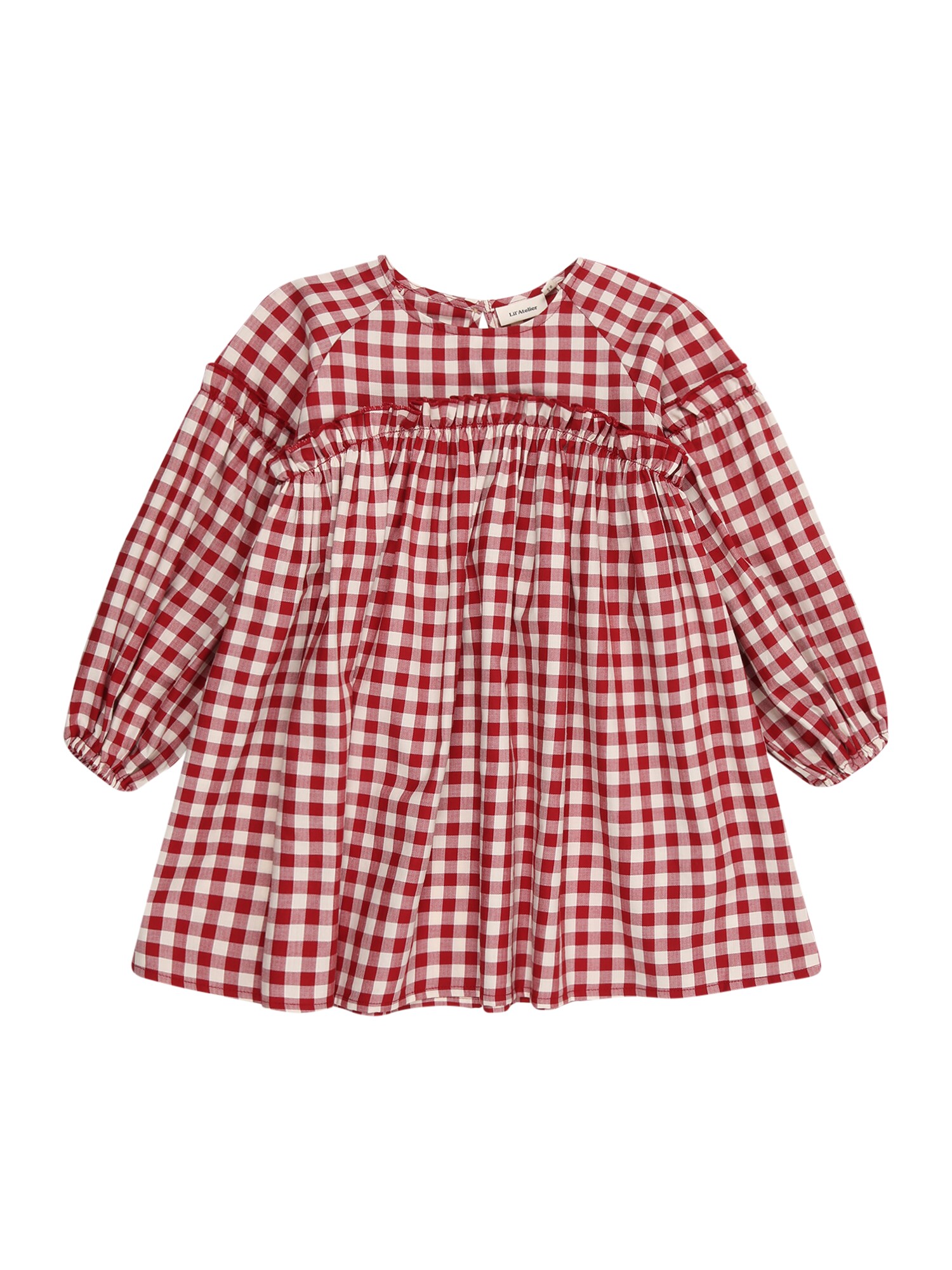 LilAtelier Rochie NMFRIO  roșu / alb