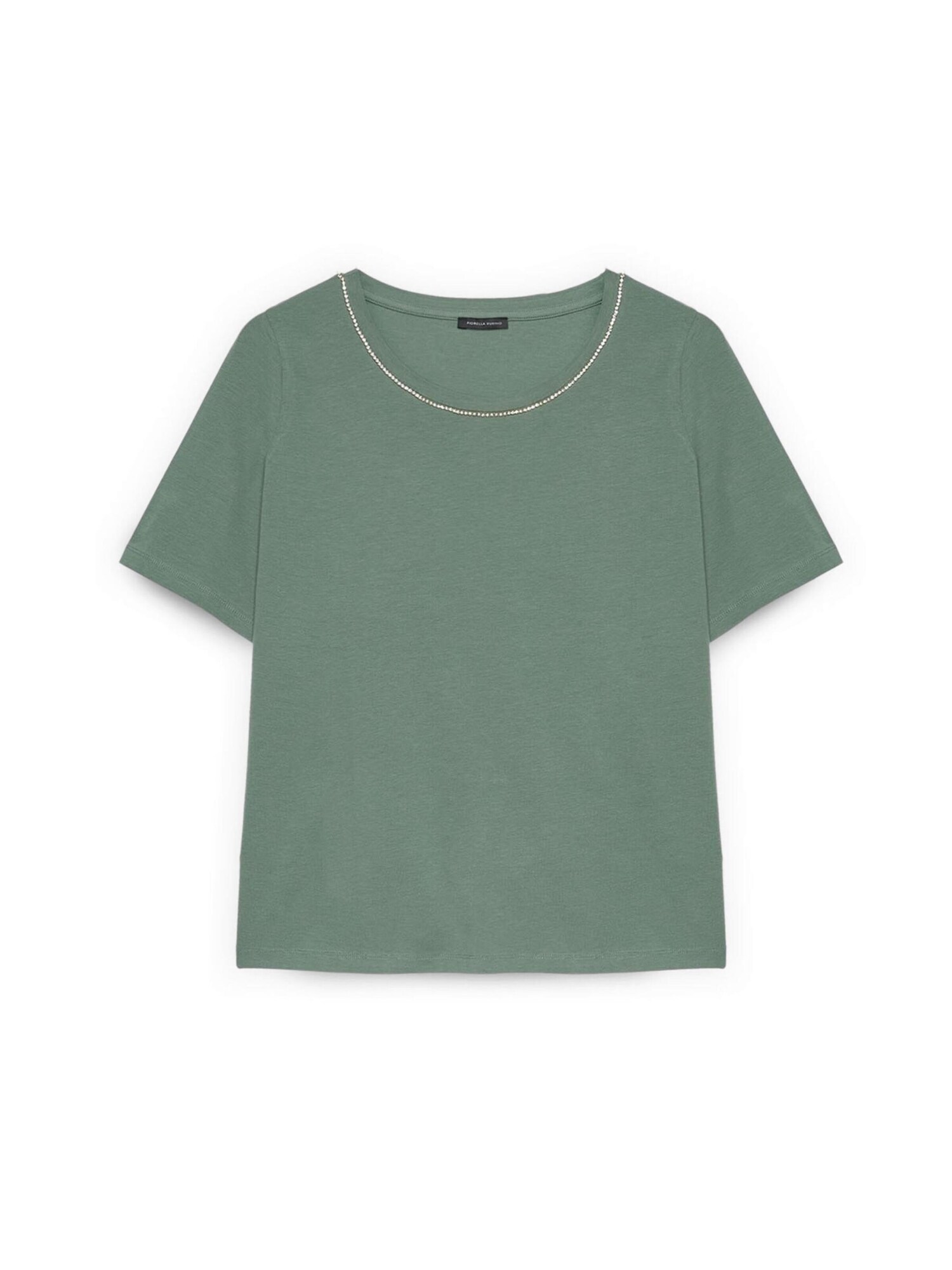 Fiorella Rubino Camiseta  verde hierba