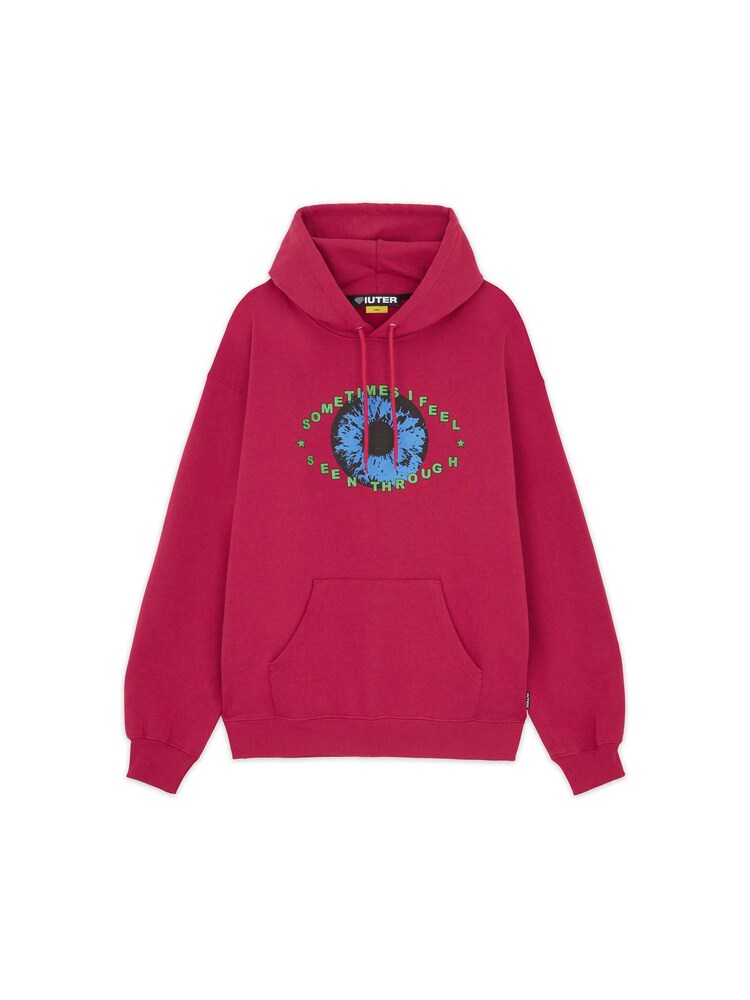 IUTER Sweatshirt 'Squad' Herren Größe XL hellblau / grün / rot