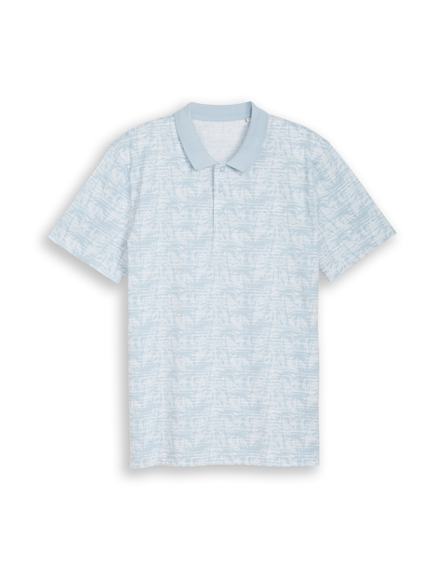 TOM TAILOR DENIM Tricou  albastru deschis / alb