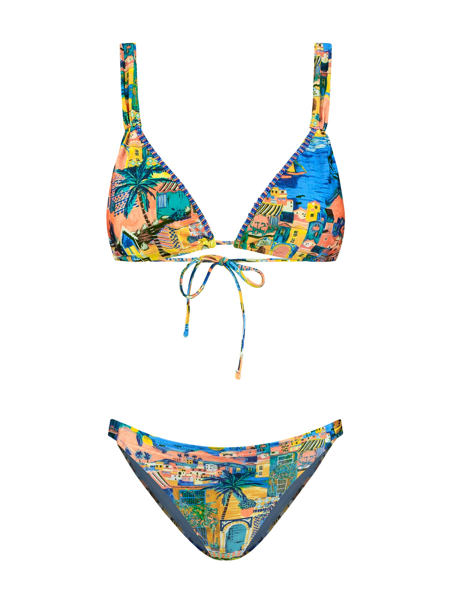 Shiwi Bikini  kék / sötétsárga / zöld / korál akciós termékkép 1