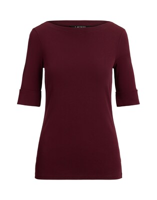 Lauren Ralph Lauren Camiseta 'Judy'  burdeos