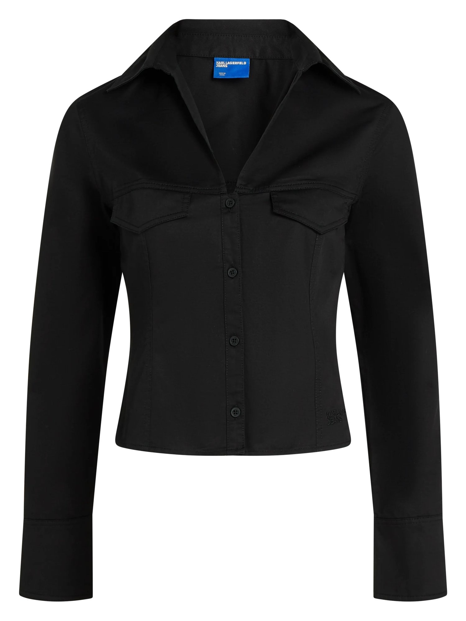 KARL LAGERFELD JEANS Bluză negru