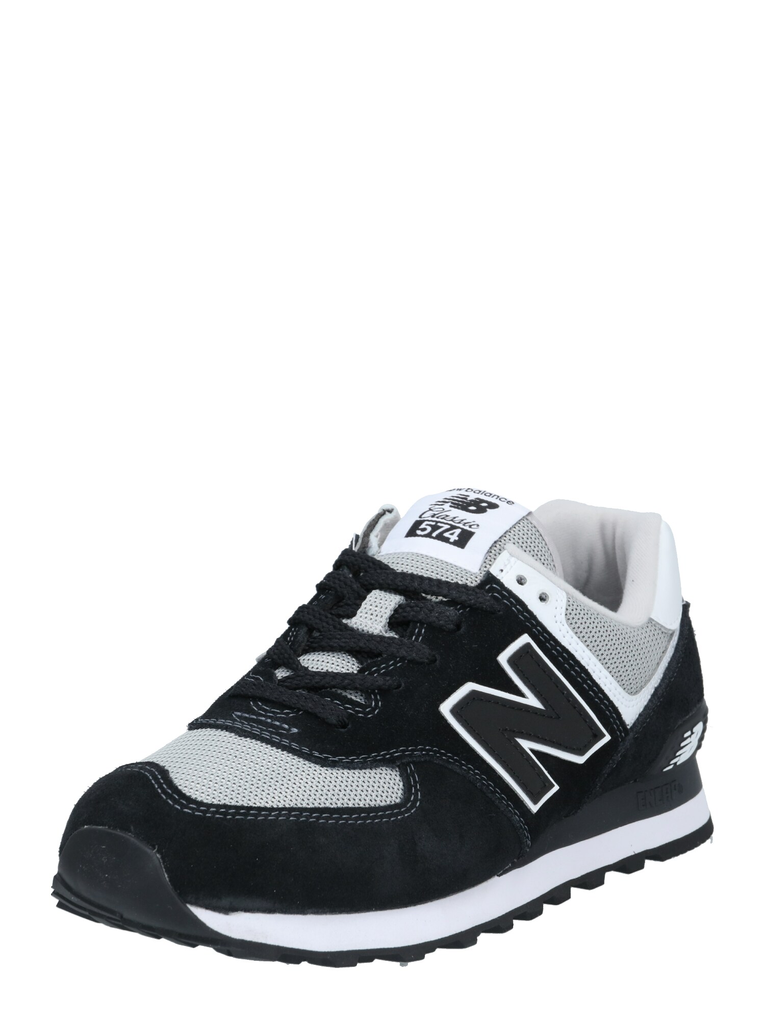 new balance Sportbačiai be auliuko 'ML574'  juoda / balta