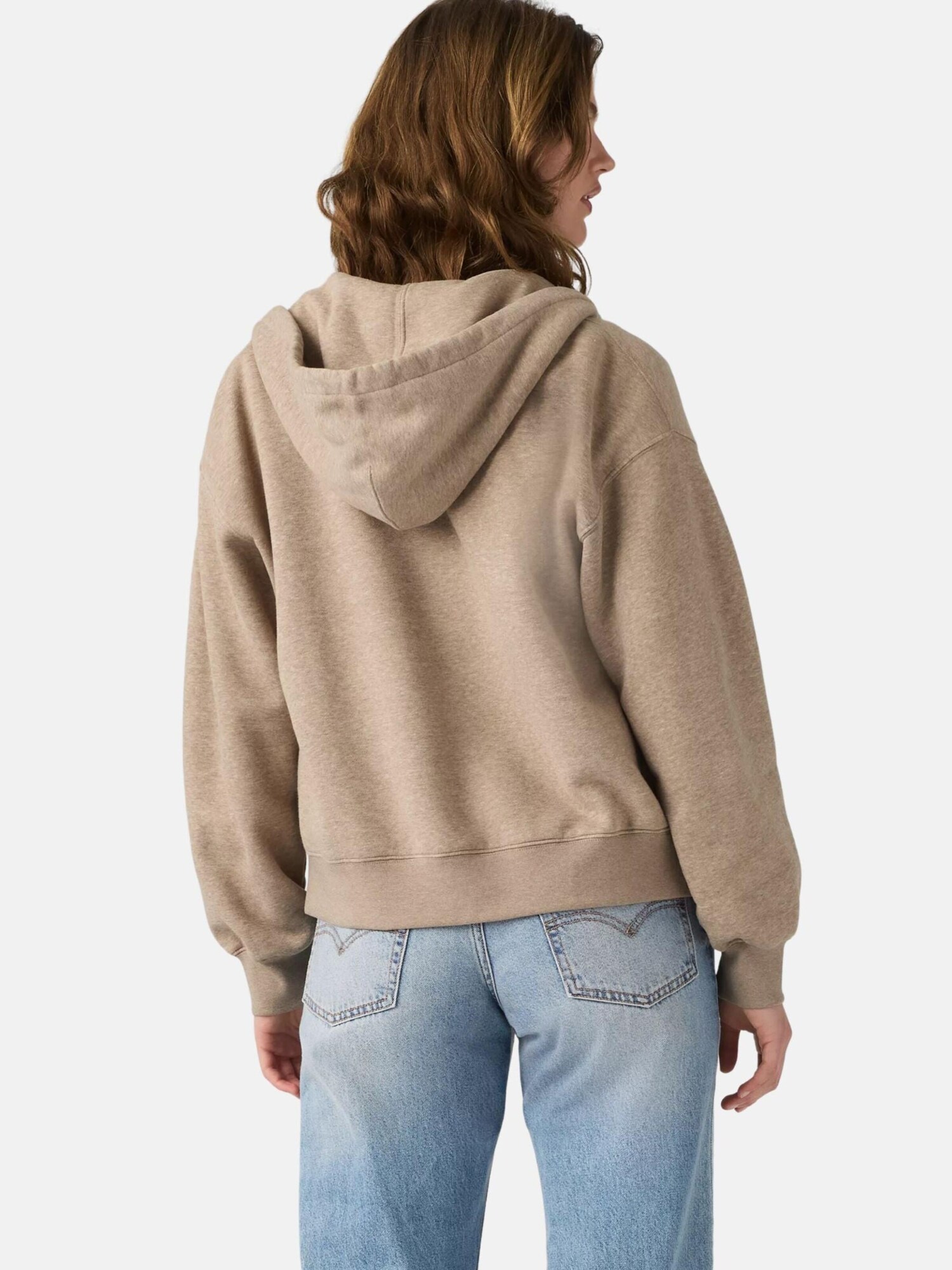 LEVI'S ® Sudadera 'LEVI'S EVERYDAY FUUL ZIP HODDIE FELPA'  beige – imagen 3