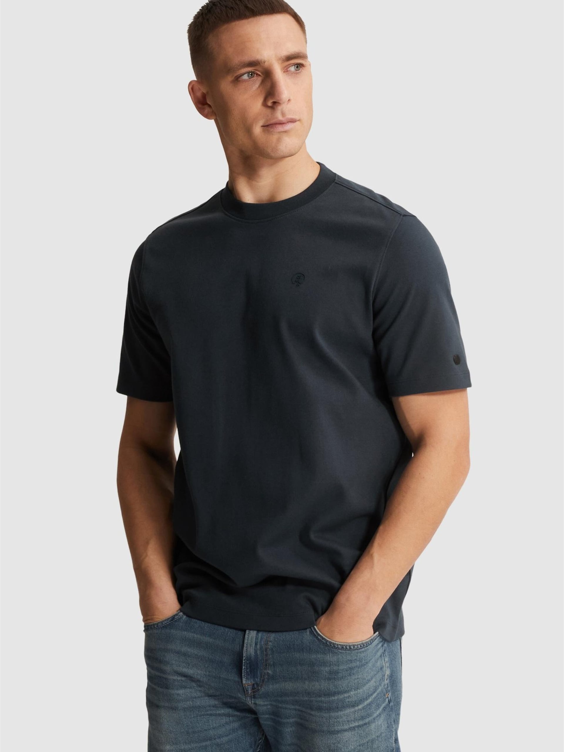 Cast Iron T-shirt 'T-shirt in interlock jersey' herr