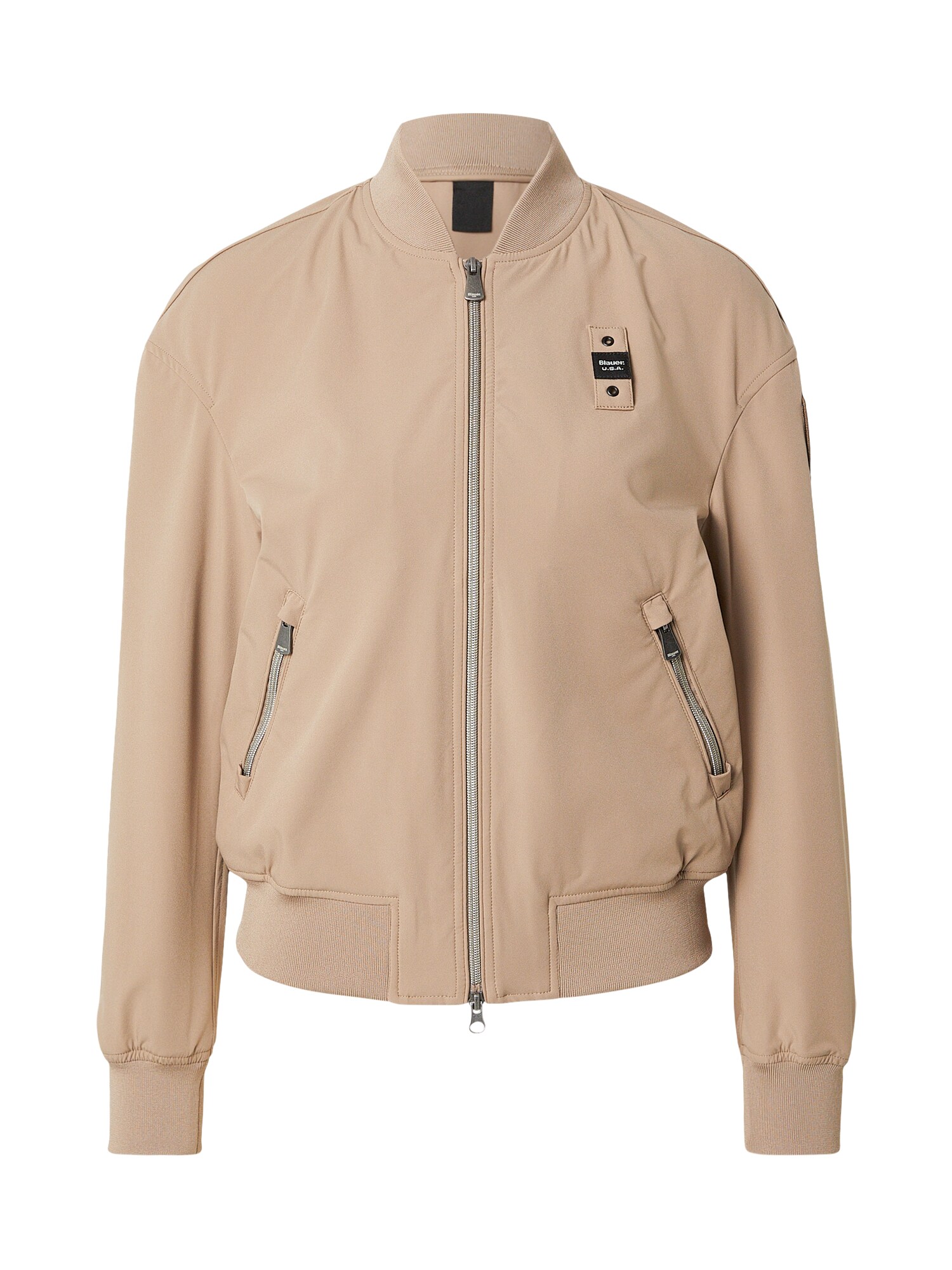 Blauer.USA Chaqueta de entretiempo  beige / negro