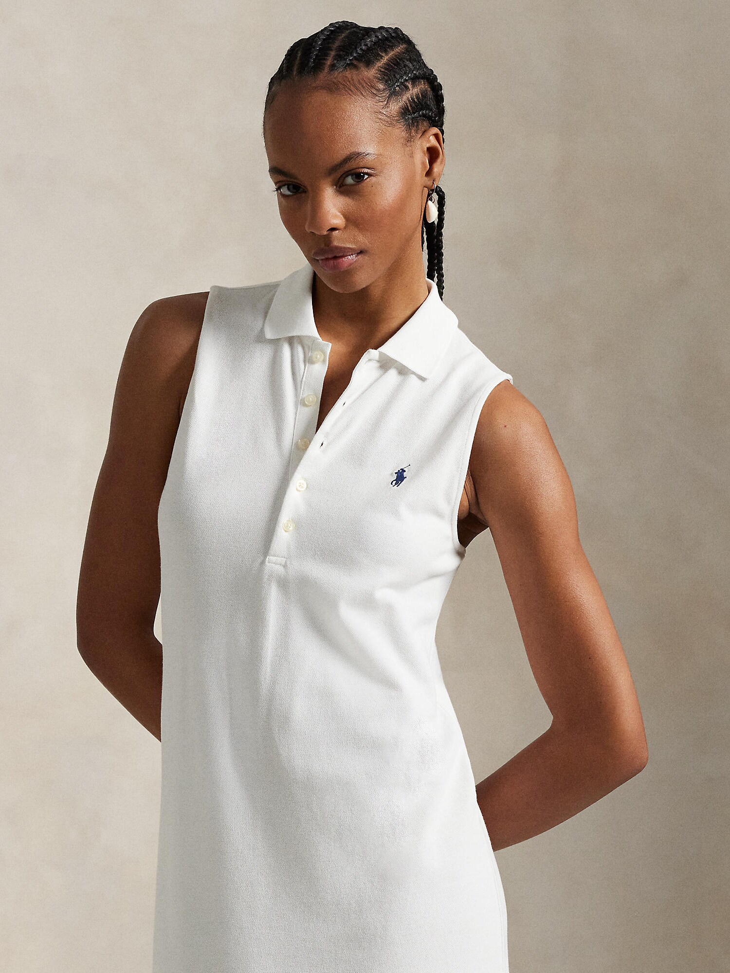 Polo Ralph Lauren Šaty námornícka modrá / biela (obrázok 5)