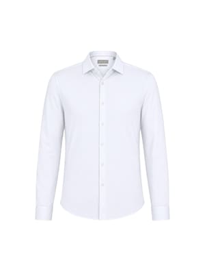 Michael Kors Camiseta 'MICHAEL KORS PERFORMANCE KNIT SLIM FIT CAMICIA'  blanco