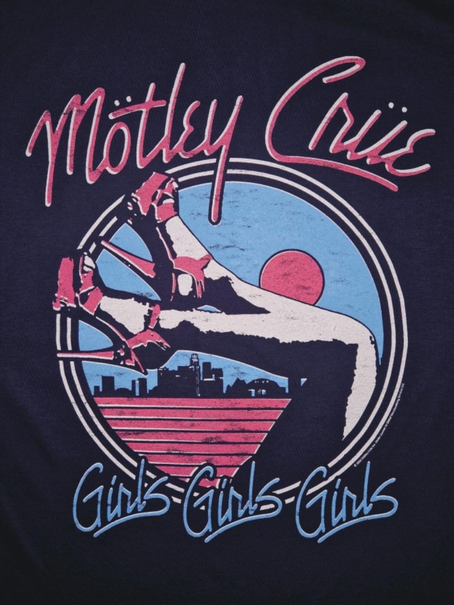 Mötley Crue Camiseta 'Mötley Crue Girls, Girls, Girls T-Shirt'  negro – imagen 4
