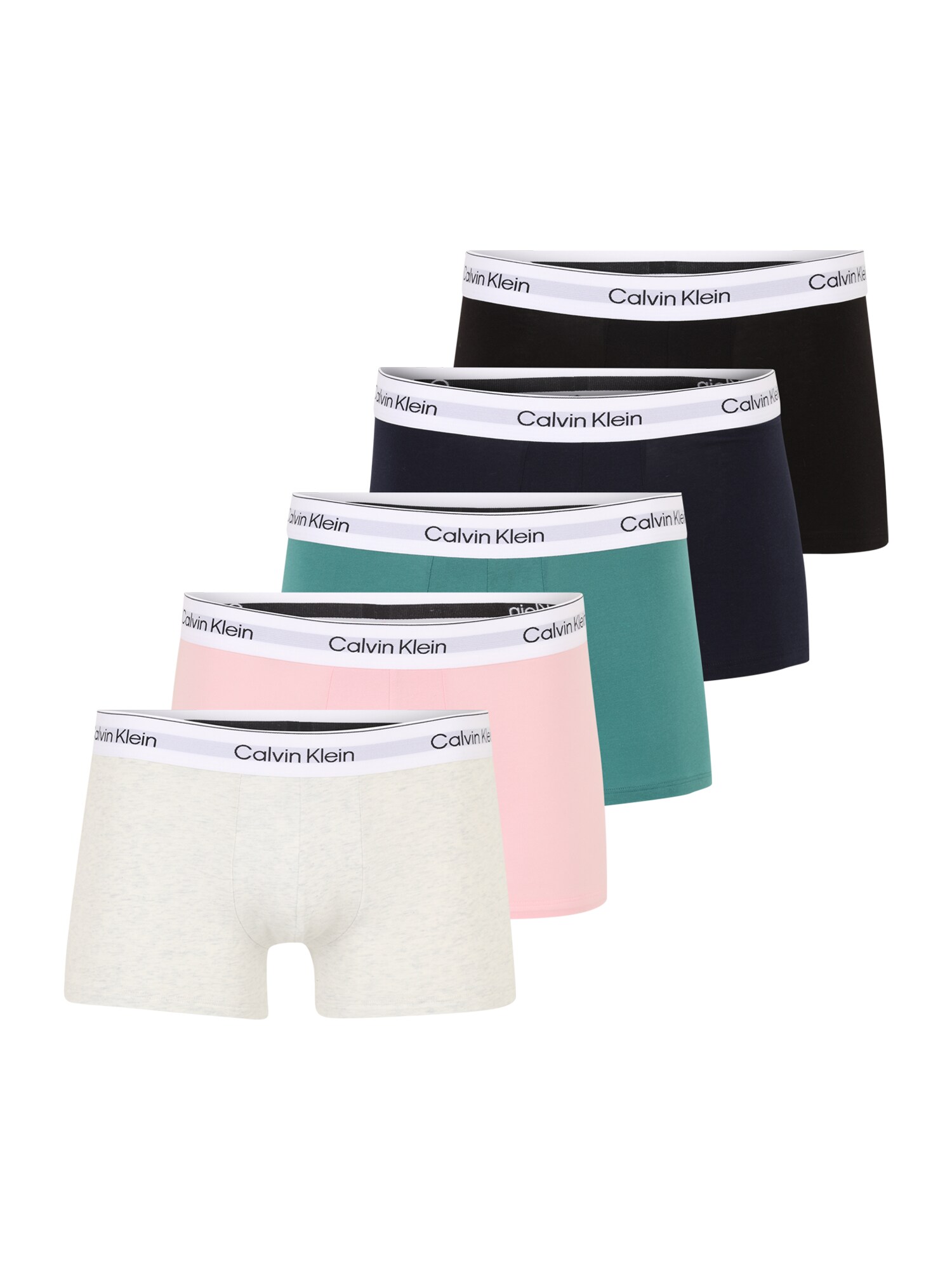 Calvin Klein Underwear Boxeralsók  ekrü / tengerészkék / smaragd / rózsa / fekete akciós termékkép 1