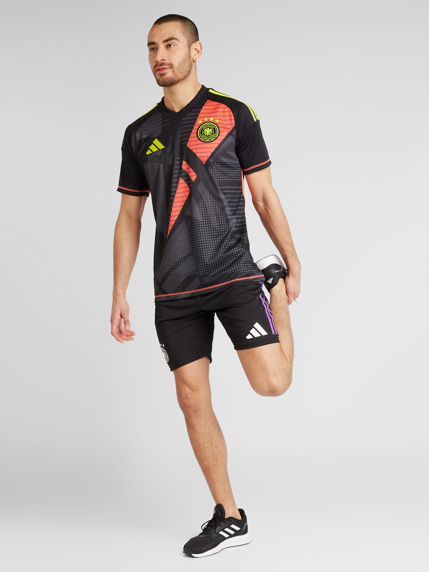 ADIDAS PERFORMANCE Športové nohavice 'DFB Tiro 24 Competition' modrá / orchideová / čierna / biela (obrázok 4)