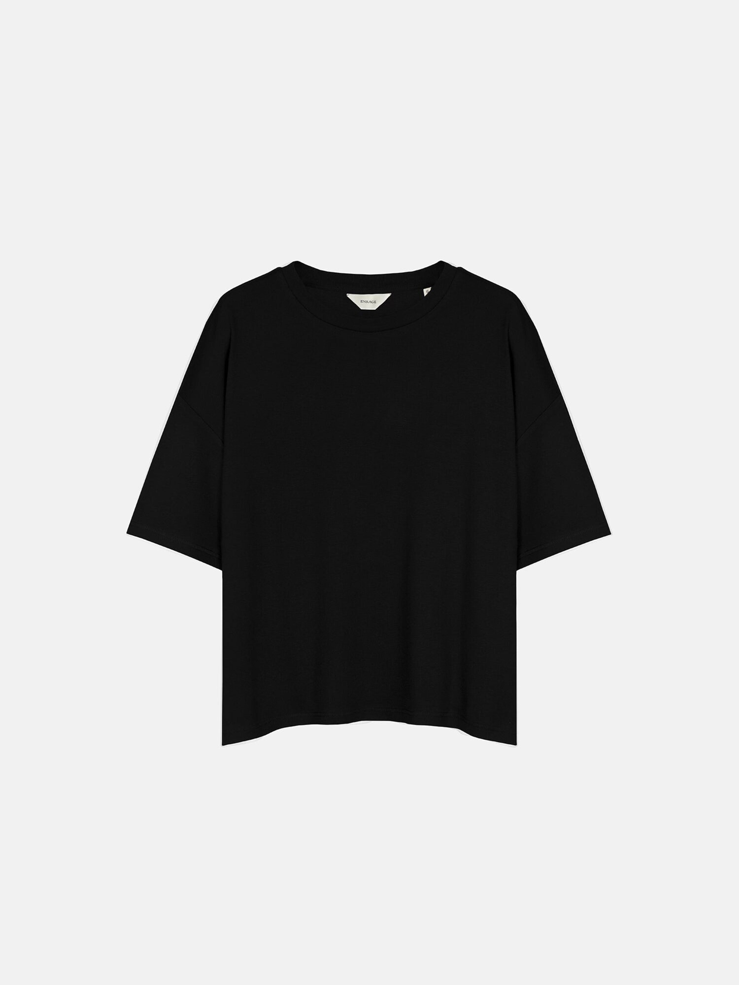ENRAGE Maglietta 'RIB BAGGY TEE' nero