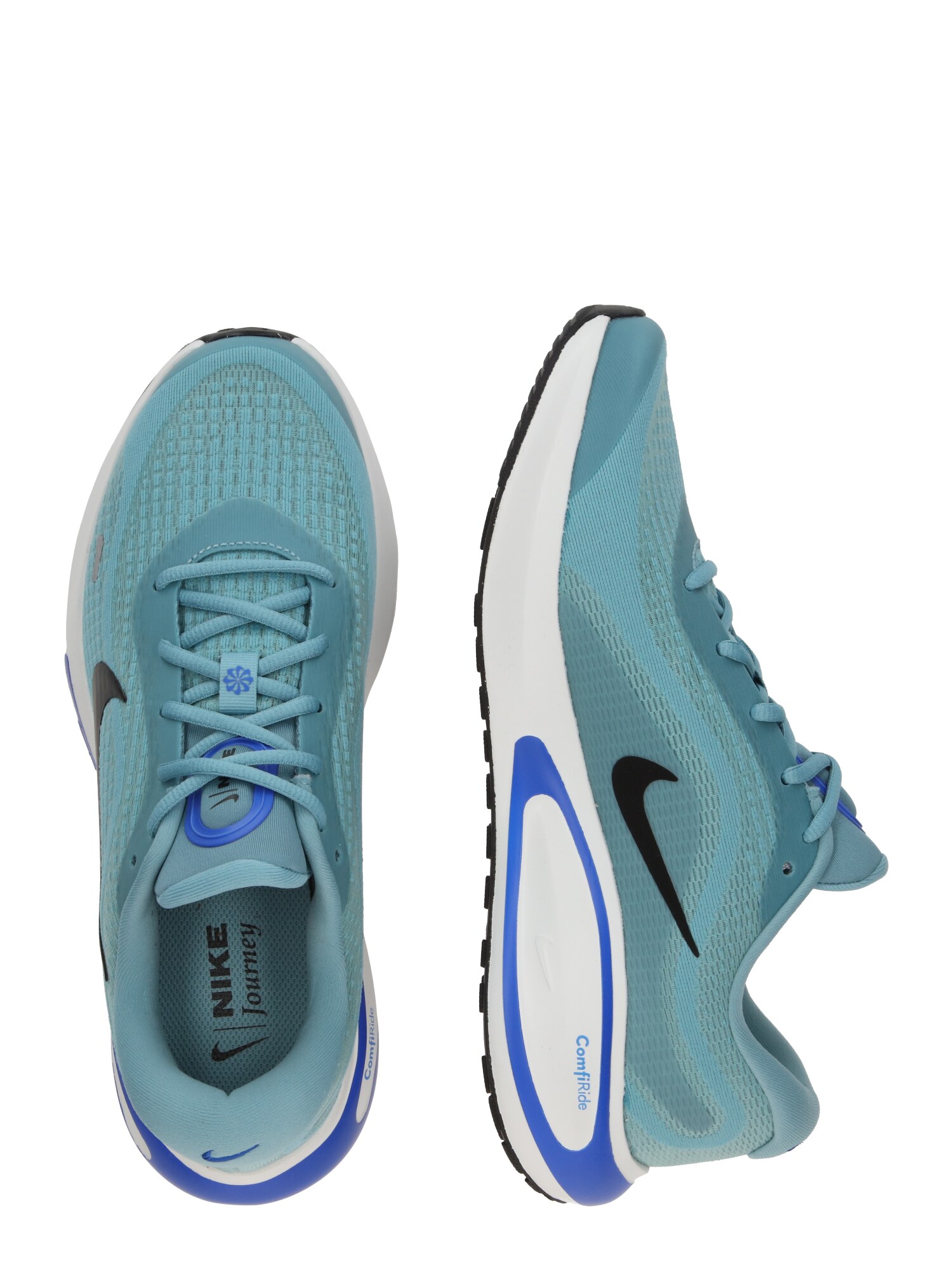 NIKE Futócipők 'Journey Run'  türkiz / zafir / fekete termék 2. képe