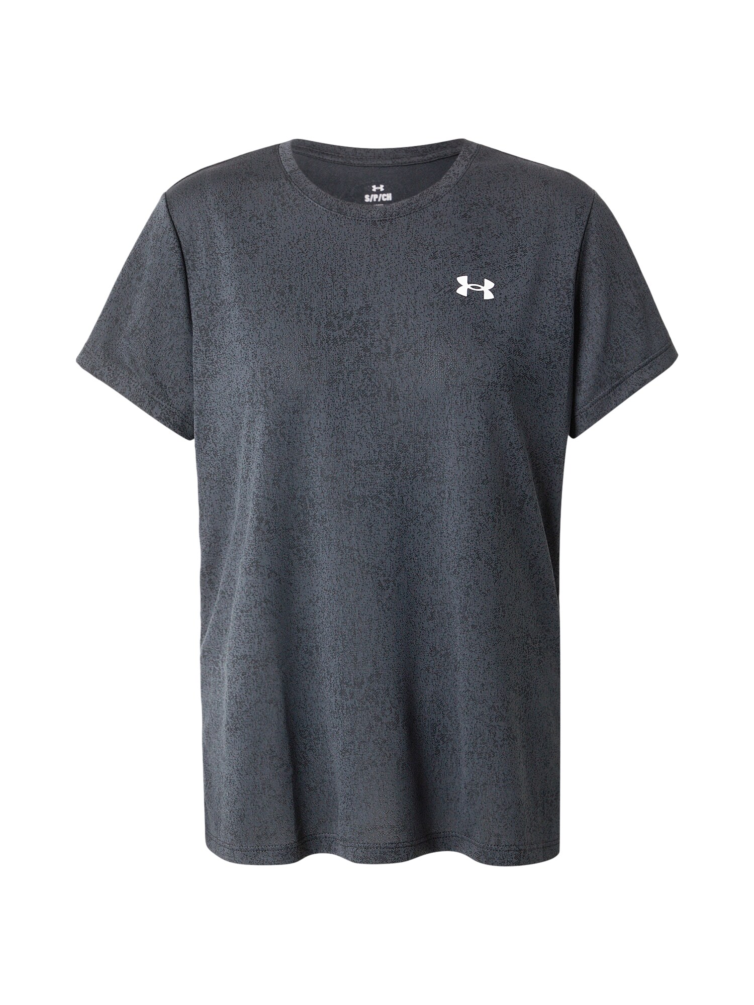 UNDER ARMOUR Tricou funcțional  gri metalic / negru