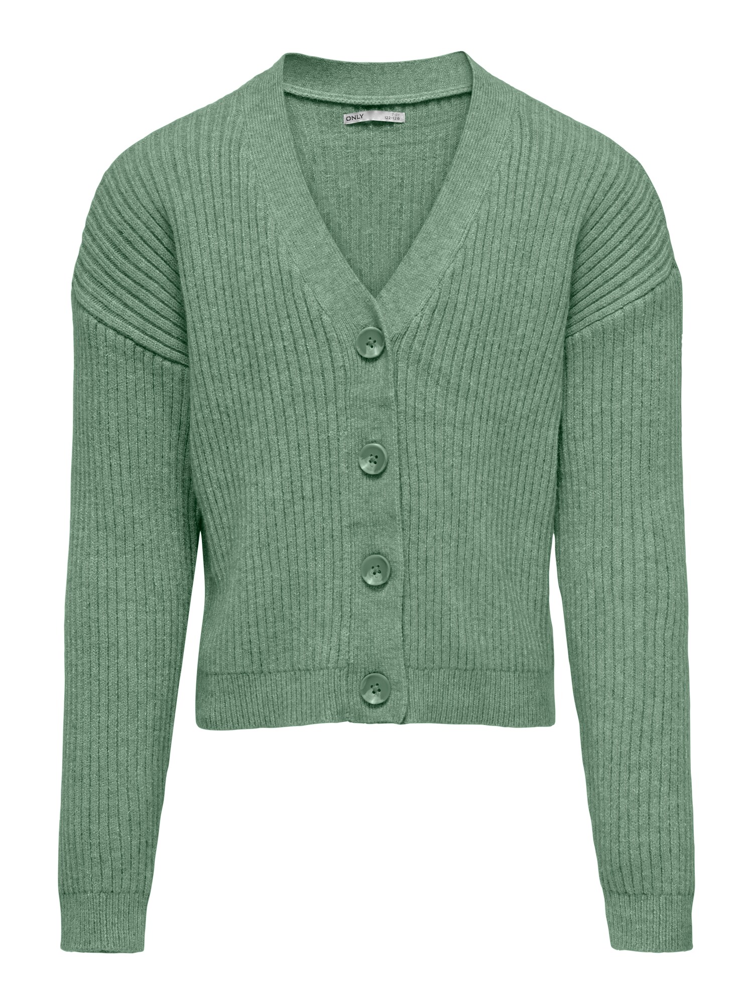 ONLY GIRLS Geacă tricotată  verde amestecat