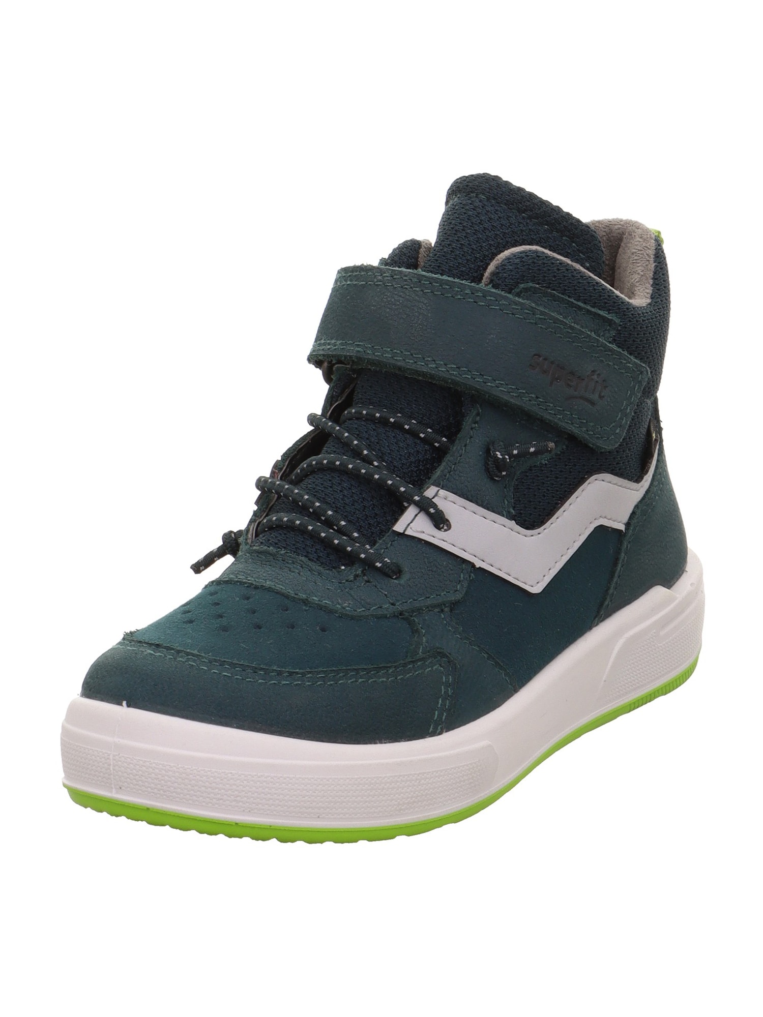 SUPERFIT Sneaker MAVERICK  albastru marin / cyan / alb