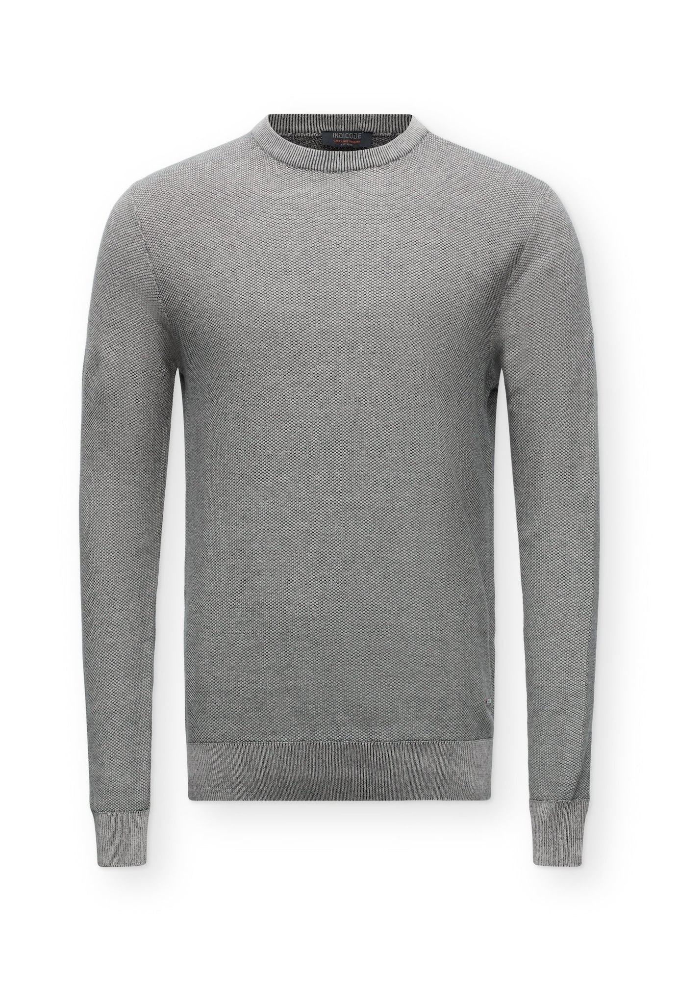 INDICODE JEANS Pulover 'Jexmon' siva