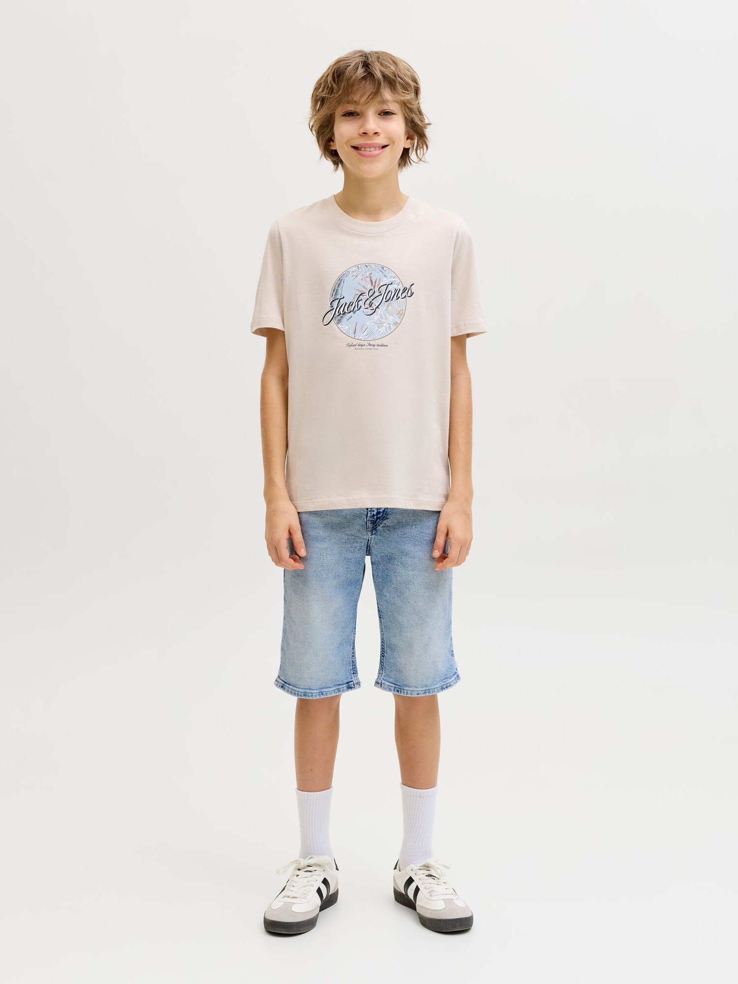 Jack & Jones Junior Džínsy 'JJIRick JJOriginal' svetlomodrá (obrázok 4)