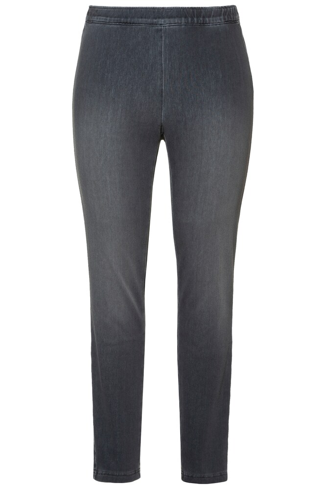 Ulla Popken Jeggings 'SIENNA' Damen Größe 45/46 hellgrau