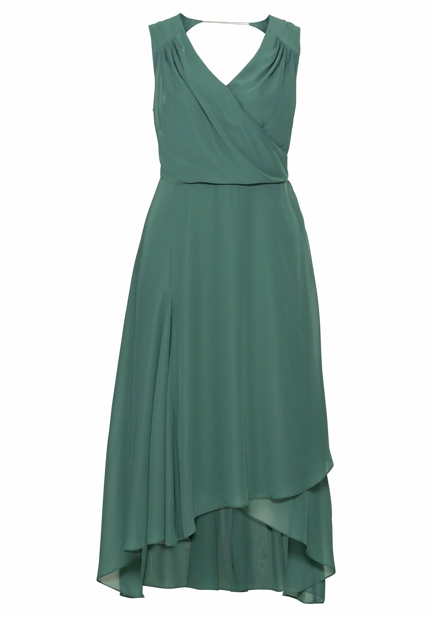 SHEEGO Rochie de seară  verde stuf