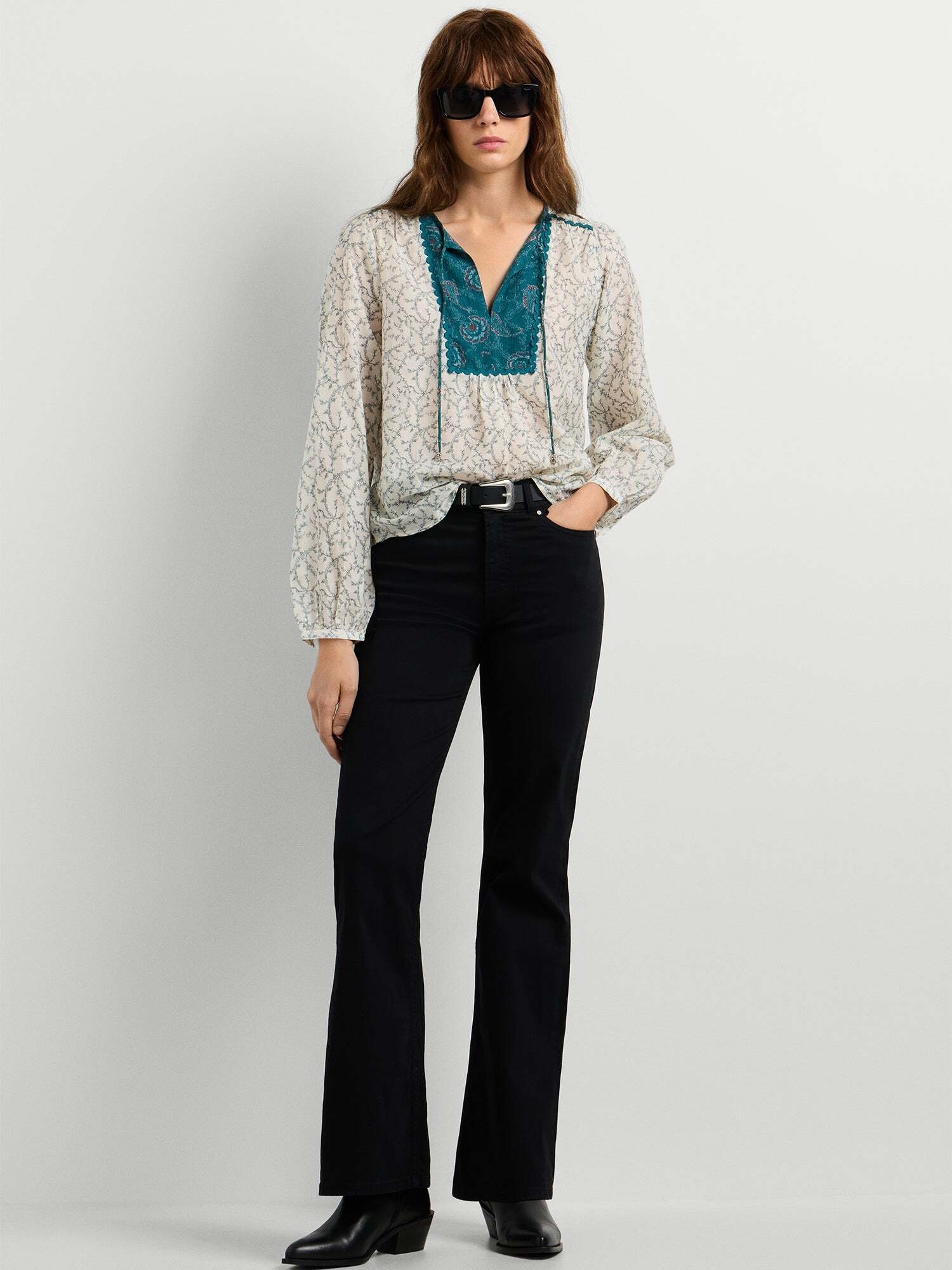 Pepe Jeans Blusa blanco – imagen 3