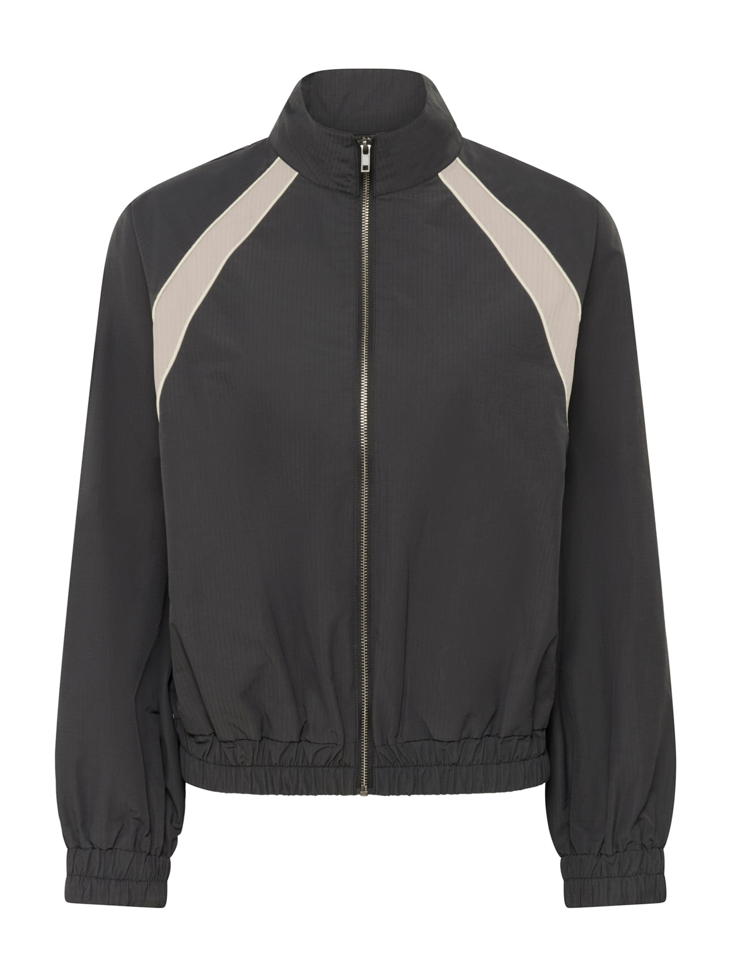My Essential Wardrobe Chaqueta de entretiempo 'MWTasma' beige claro / taupe / gris oscuro