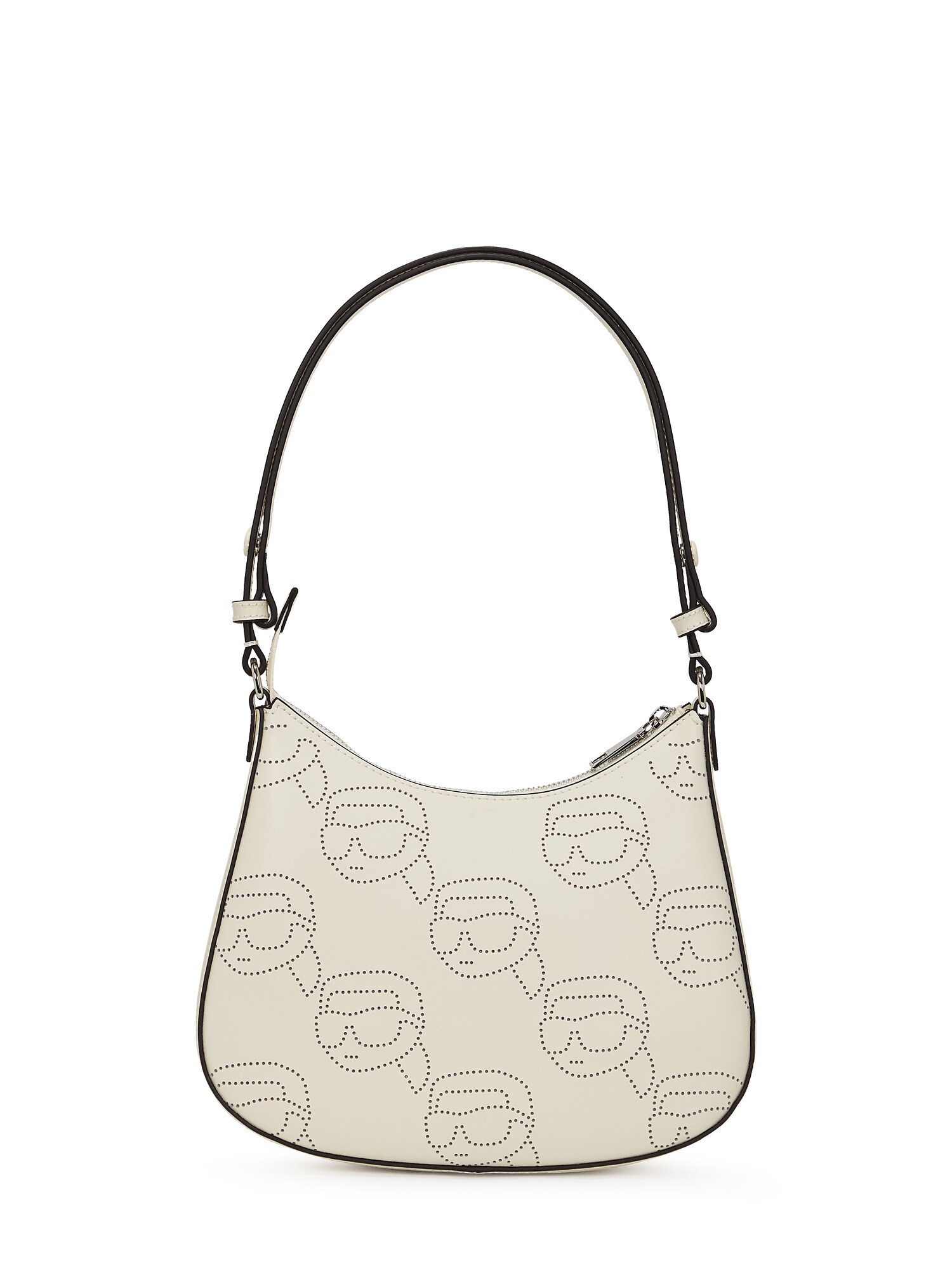 Karl Lagerfeld Válltáskák ' IKON SCHULTERTASCHE MIT LOCHMUSTER '  fehér termék 2. képe