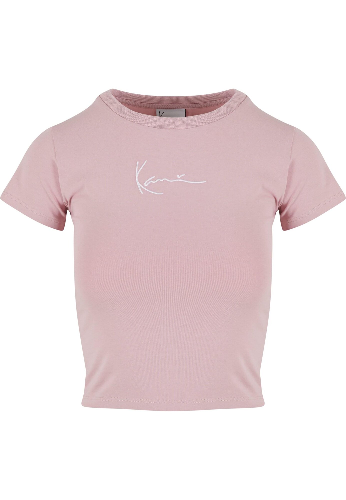 Karl Kani Tricou  roz pal / alb