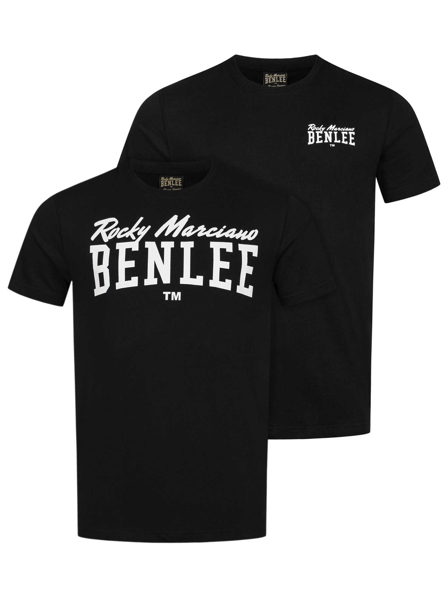 Benlee Tricou funcțional Dennis  negru / alb