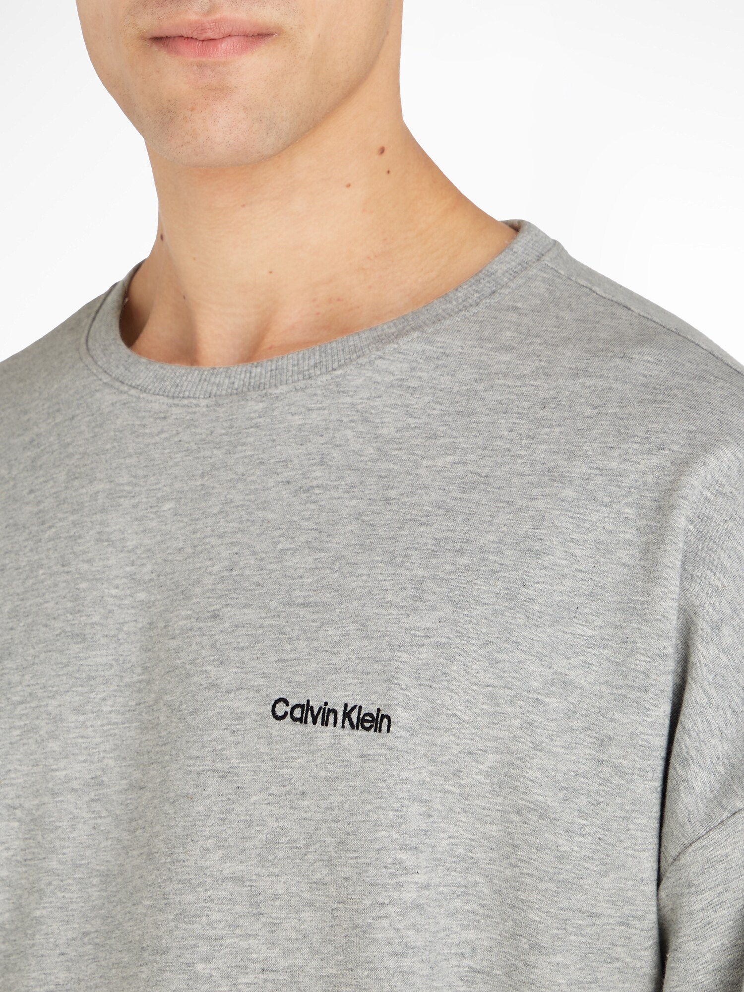 Calvin Klein Mikina sivá (obrázok 5)