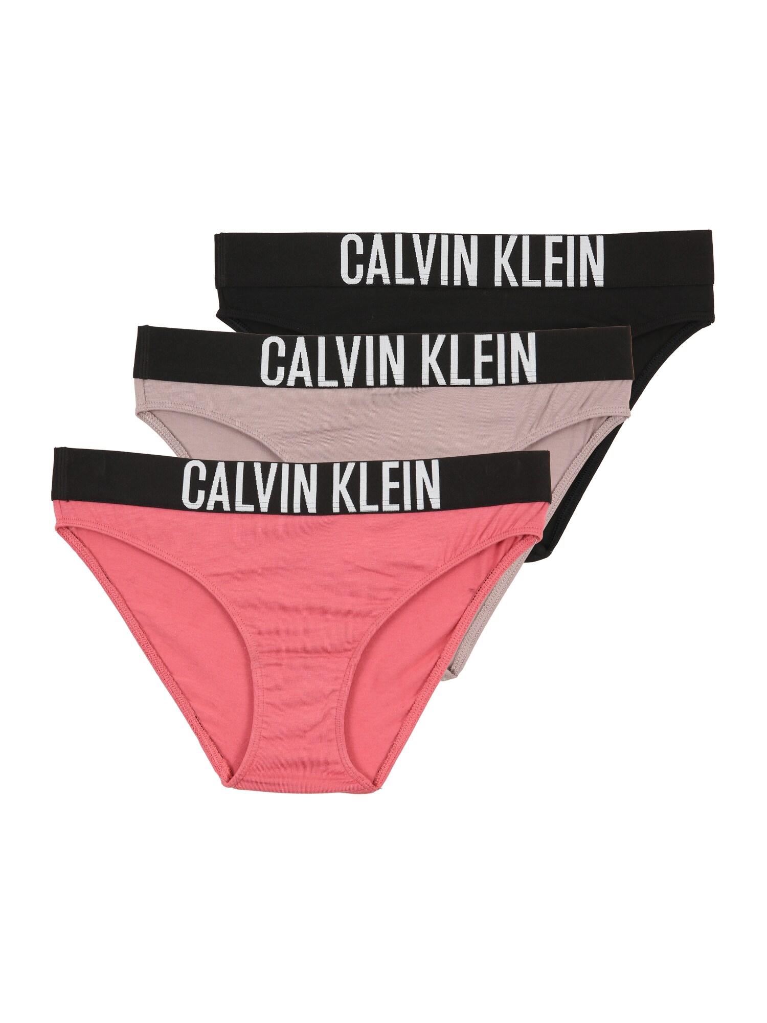 Calvin Klein Underwear Chiloţi  bej închis / roz zmeură / negru / alb