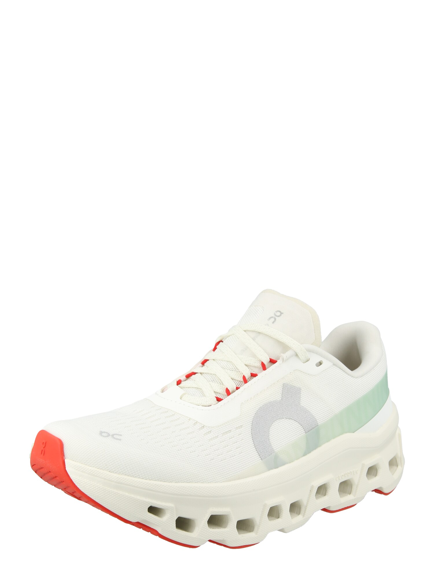 On Sneaker de alergat 'Cloudmonster 1'  fildeş / gri / verde mentă