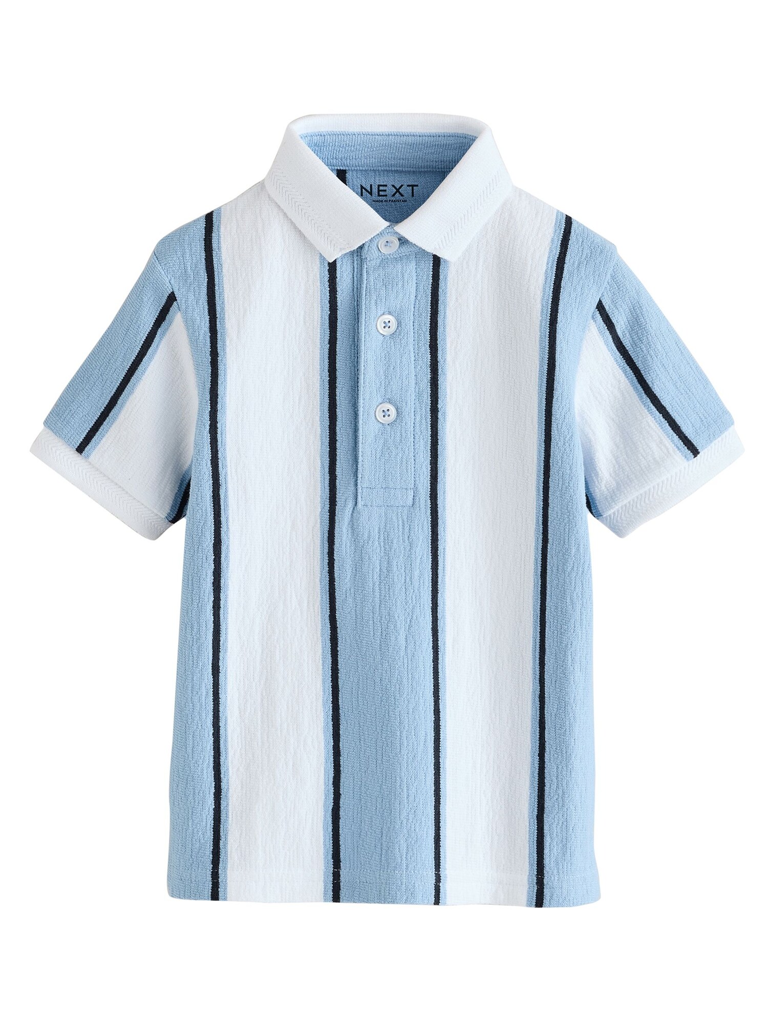 Next Tricou  albastru / alb