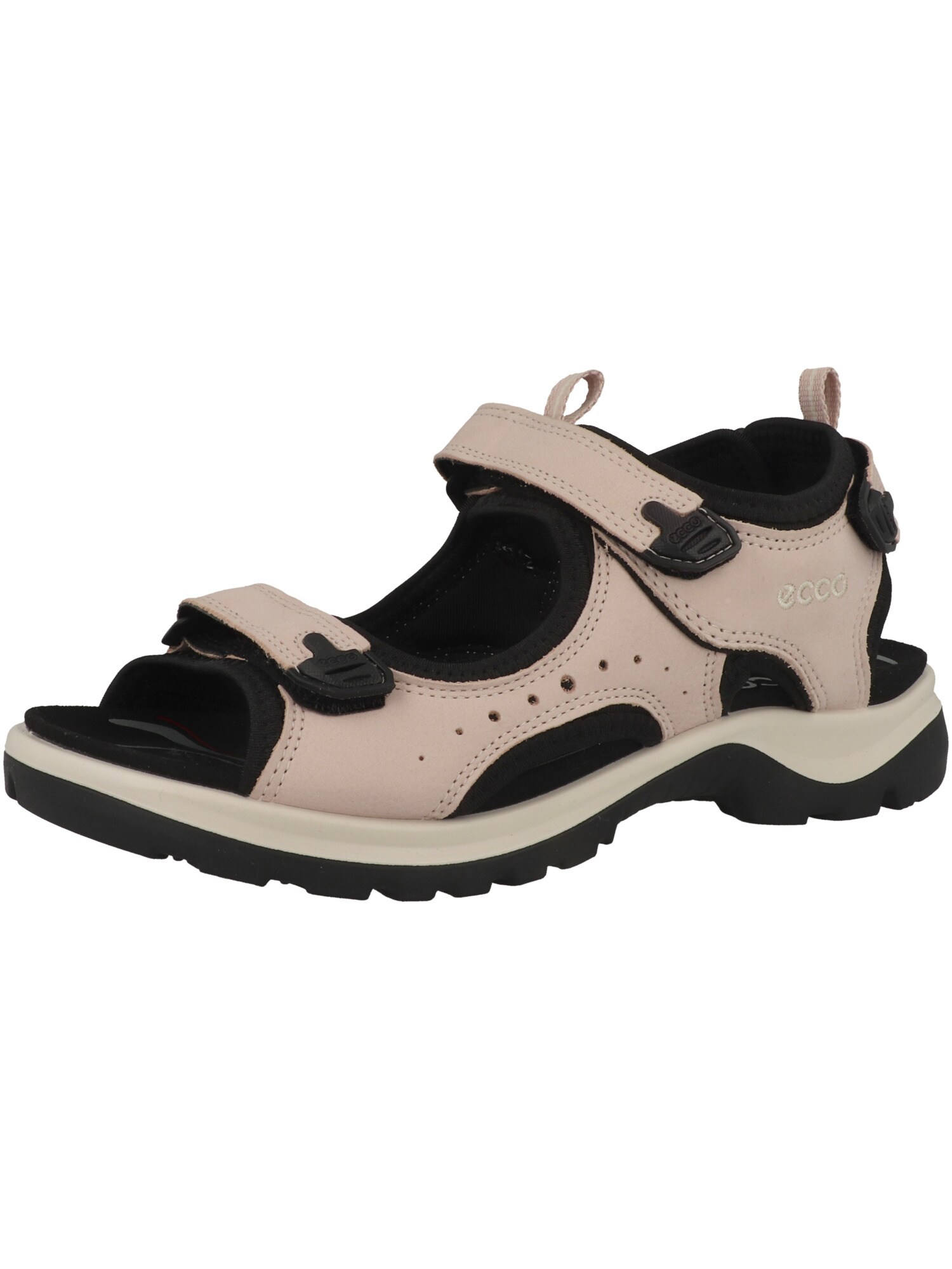ECCO Sandalias 'Offroad' rosa / negro