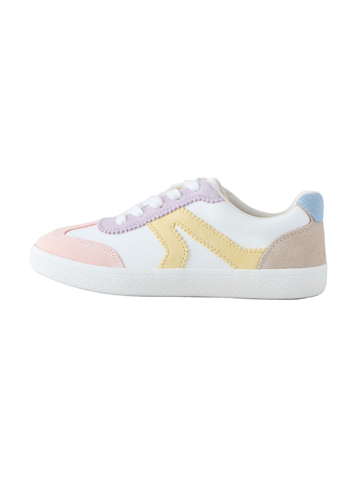 Next Sneaker  maro deschis / mov pastel / portocaliu pastel / roz / alb