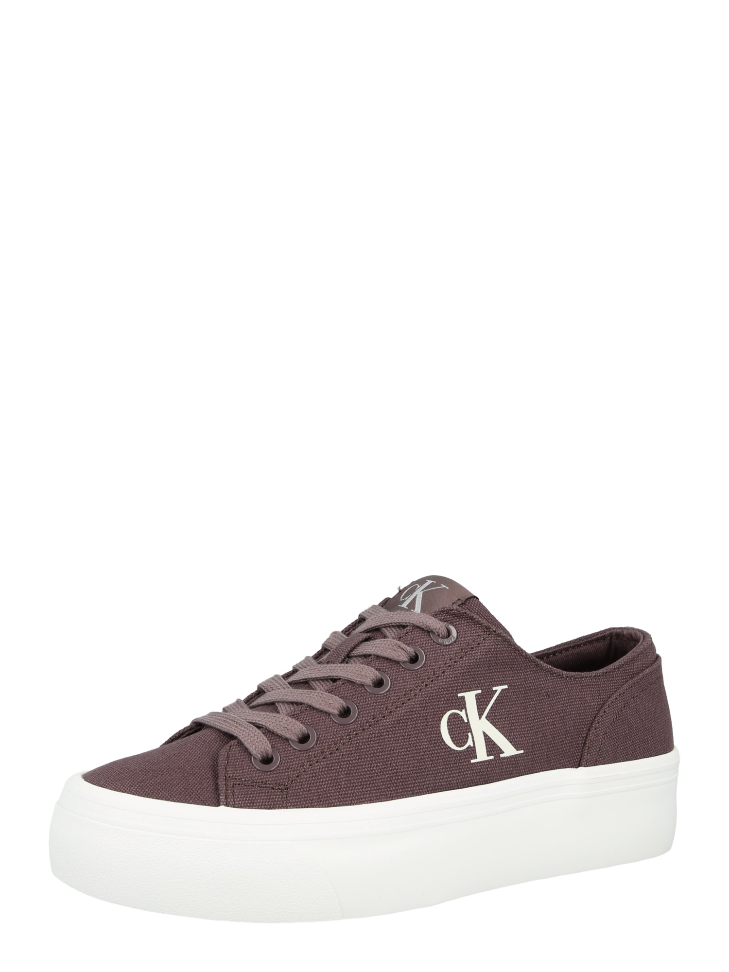 Calvin Klein Sneaker low  maro / alb