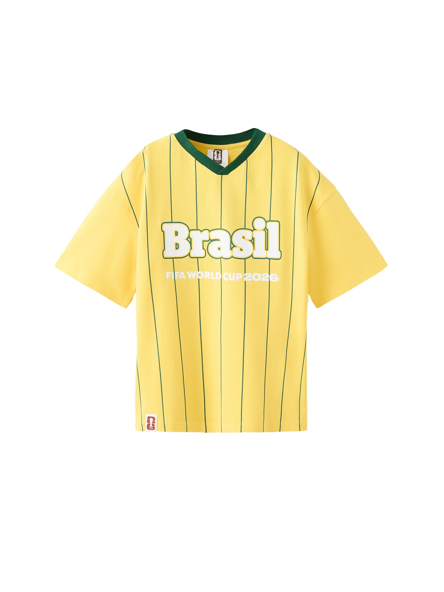 MANGO KIDS Tricou FIFABRA galben / verde / alb
