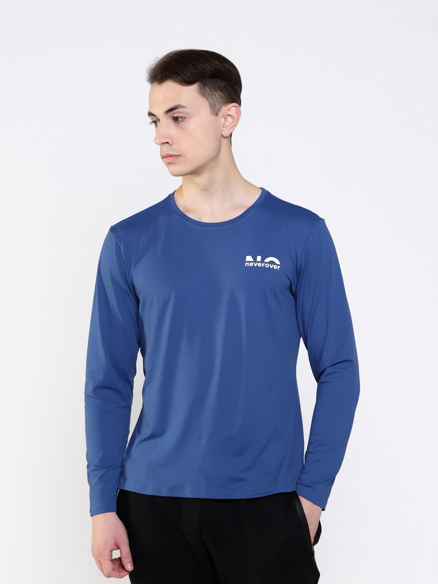 neverover Camiseta funcional  azul