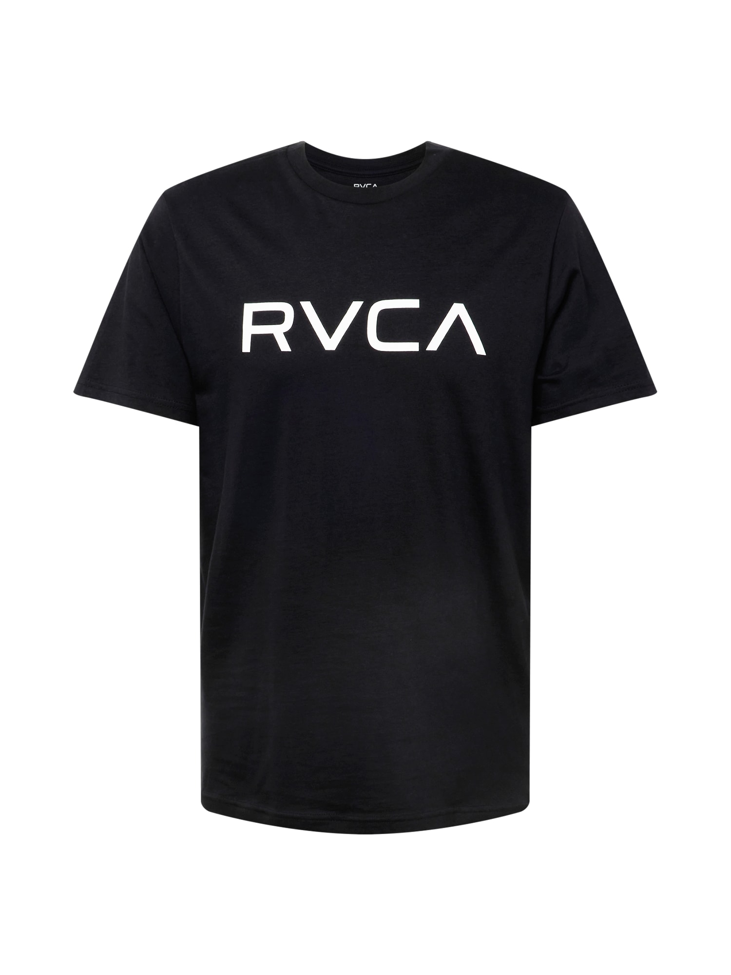 RVCA Marškinėliai juoda / balta