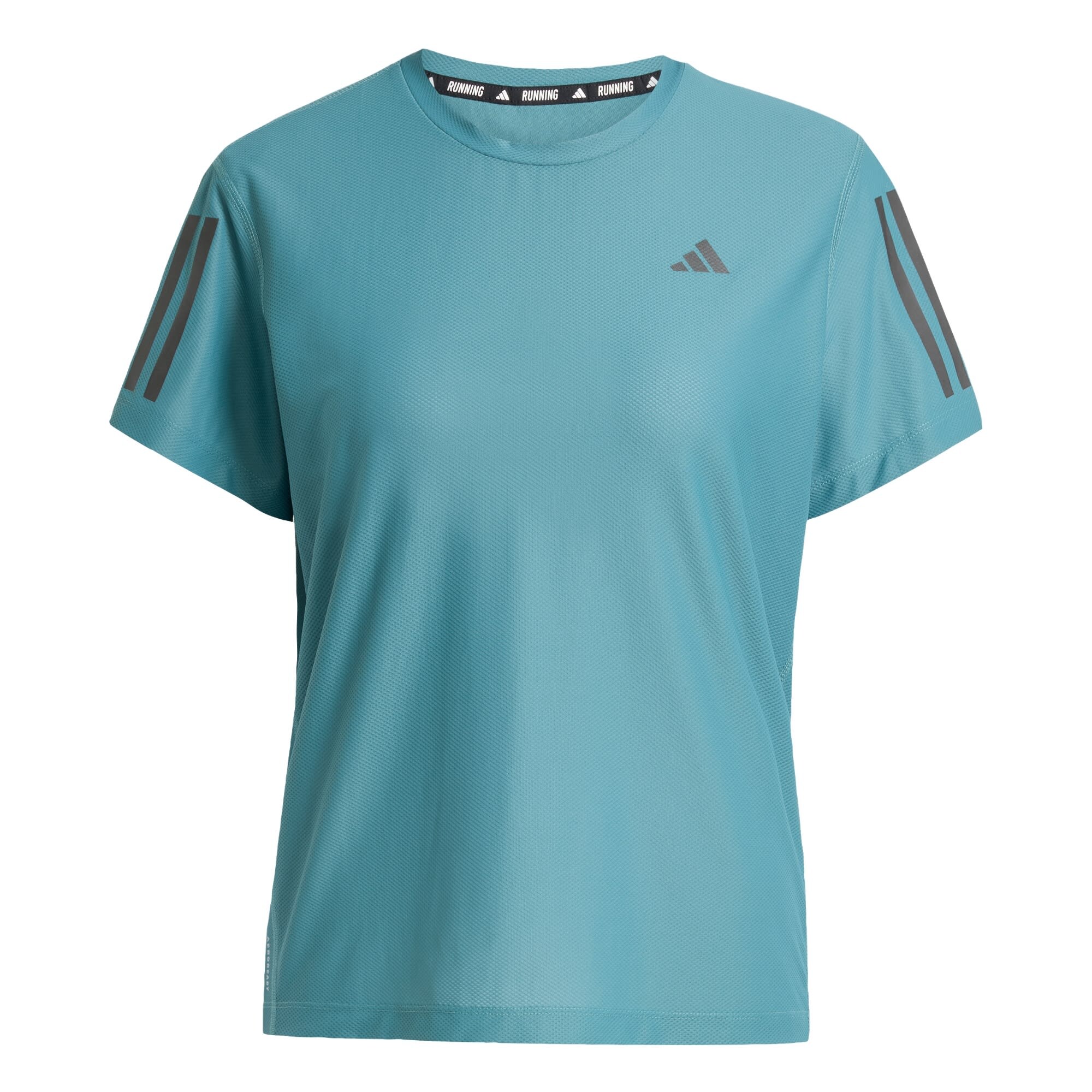 ADIDAS PERFORMANCE Funkčné tričko 'Own The Run' tyrkysová / antracitová