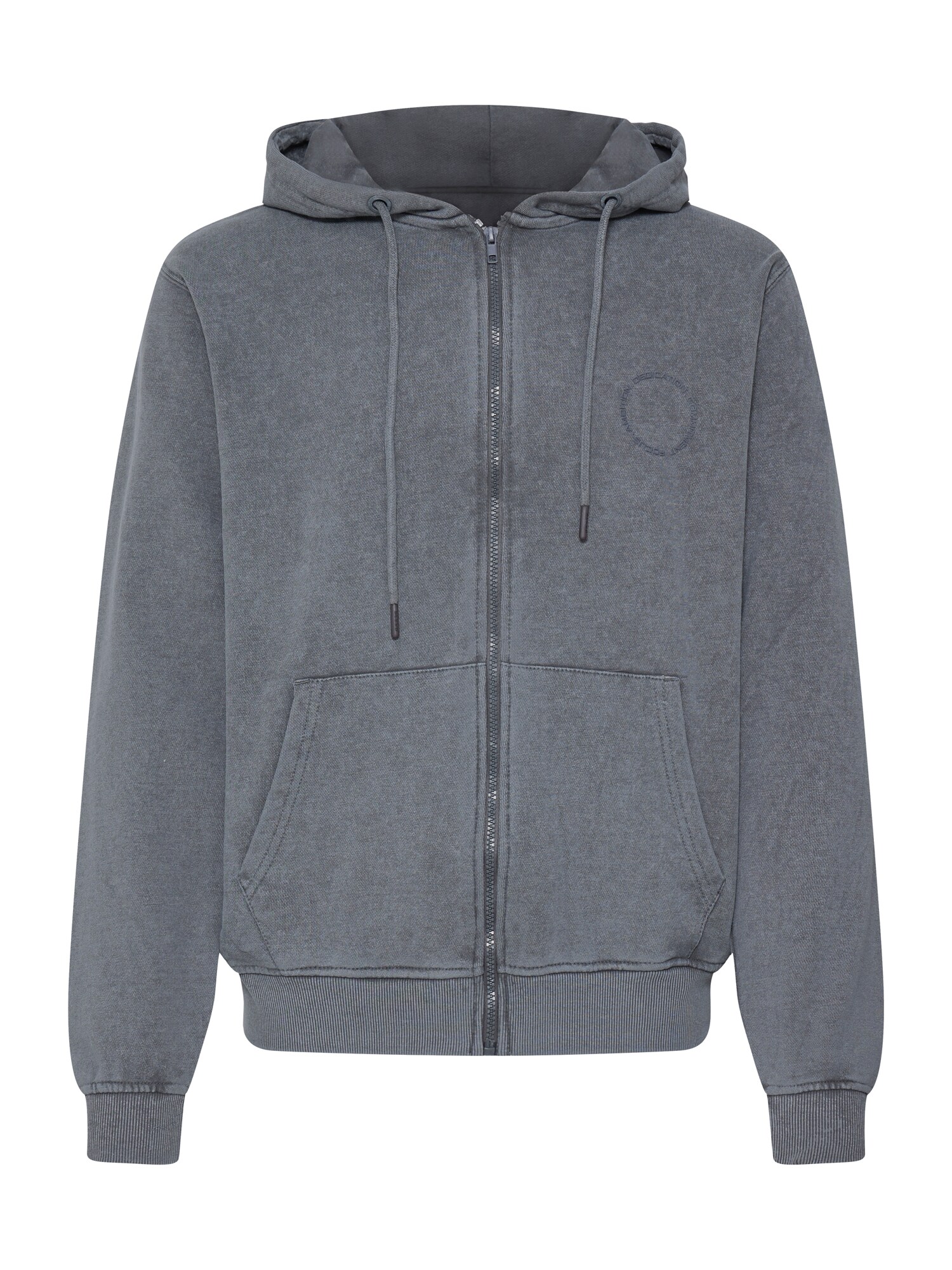 BLEND Sudadera con cremallera 'BHFactor'  gris oscuro