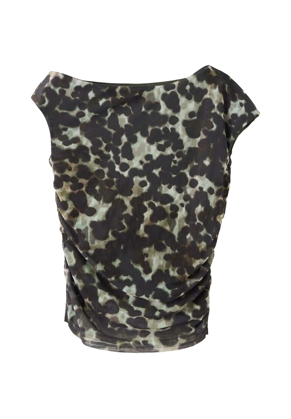 T-shirt 'SYRA' brun / grå