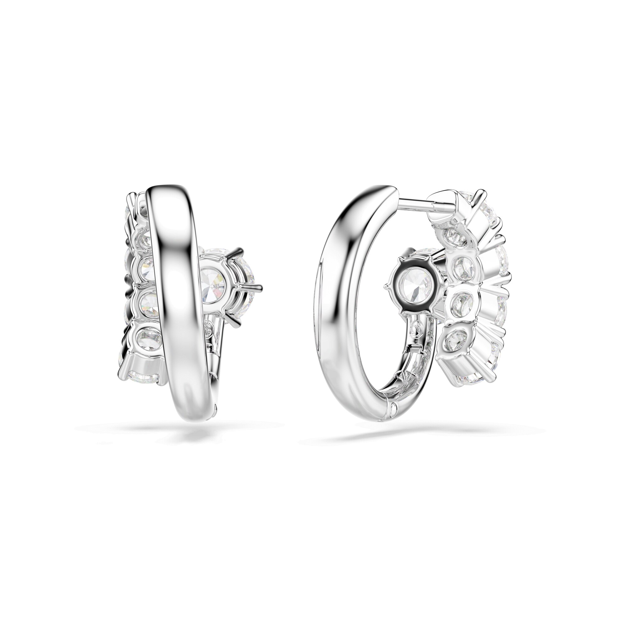 Swarovski Pendientes 'Matrix' plata / transparente – imagen 20