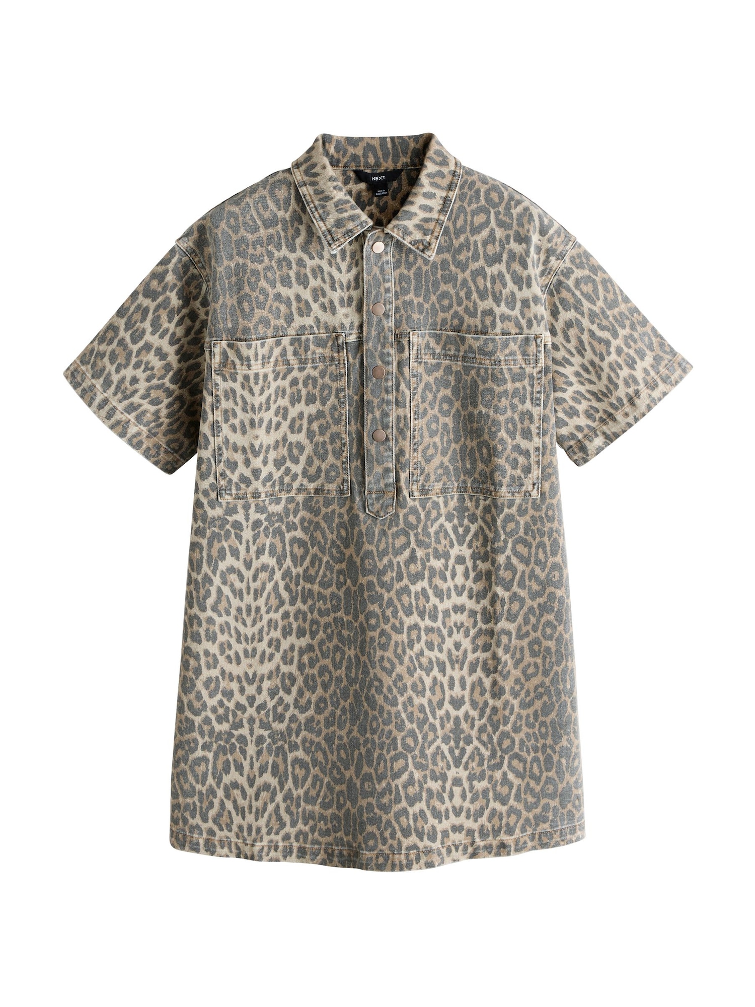 Next Jurk Grijs / Zwart