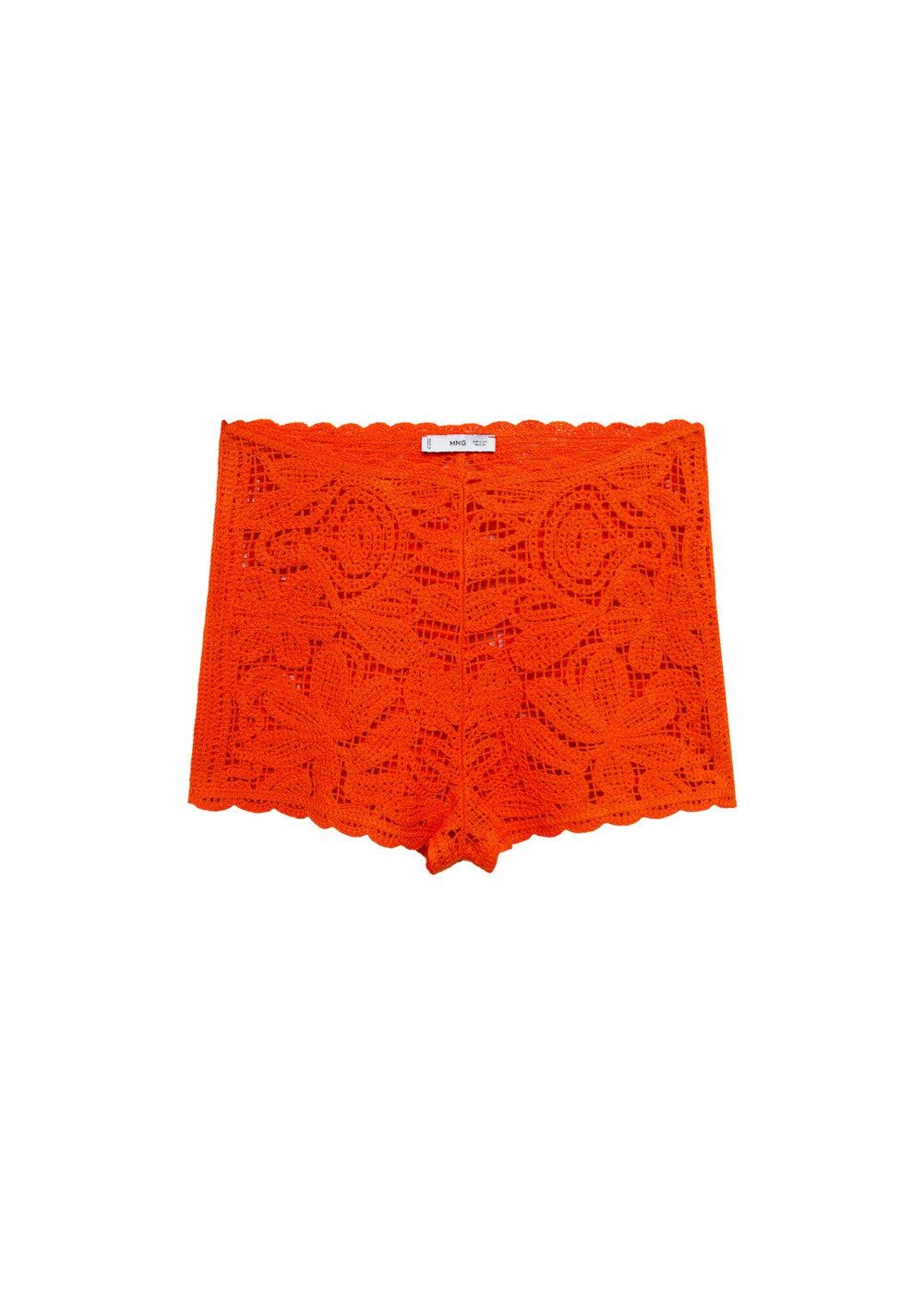 MANGO Pantaloni Esteba  portocaliu homar