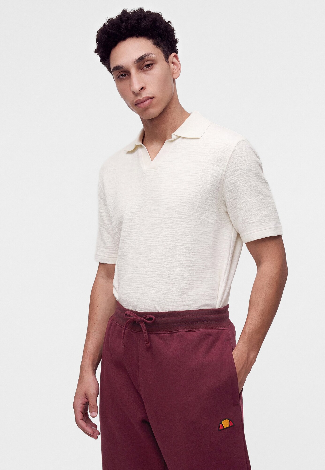 ELLESSE Pantalón 'Verazo'  borgoña – imagen 3