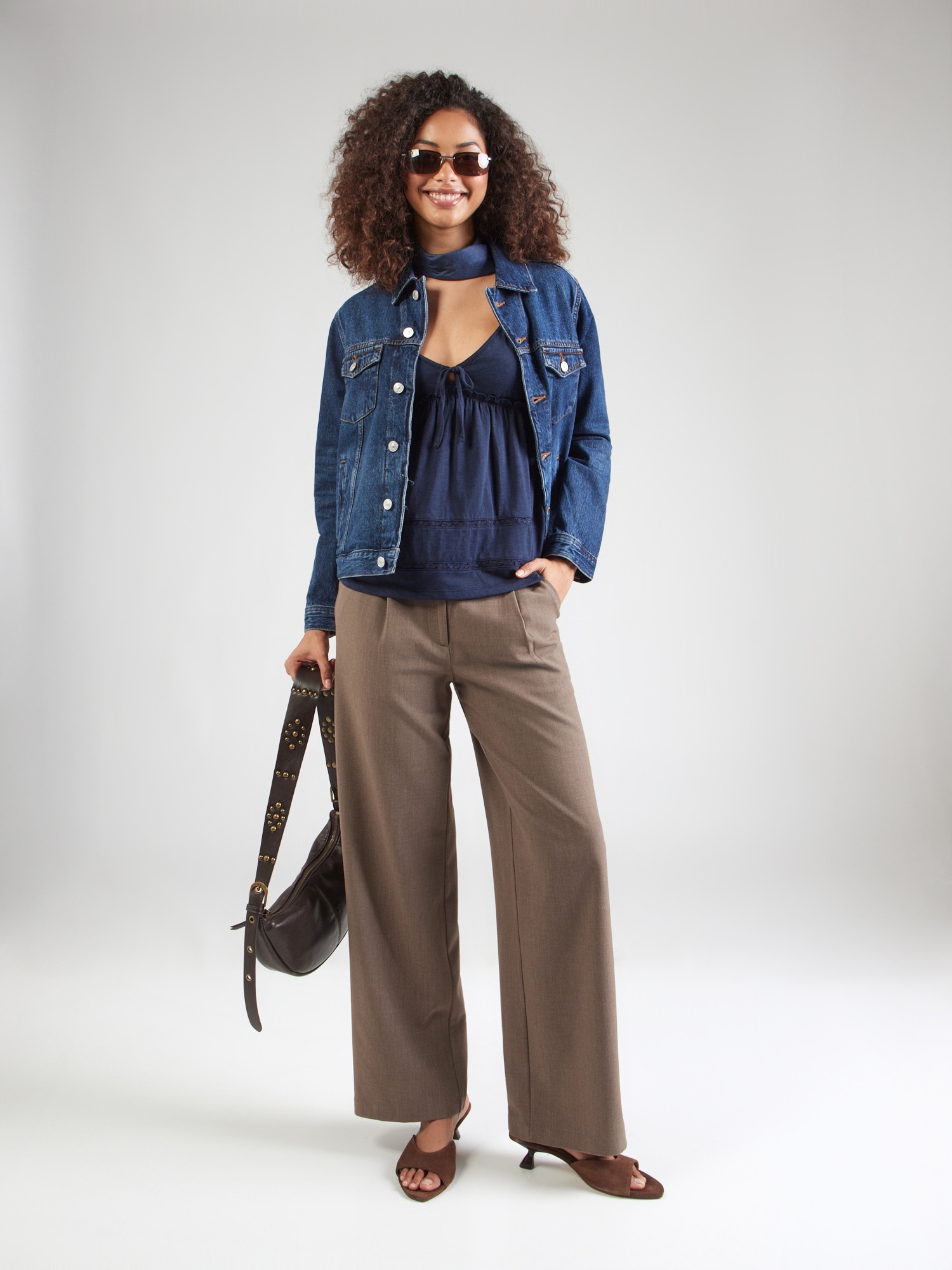 Pepe Jeans Chaqueta de entretiempo 'Crescent' azul denim – imagen 3